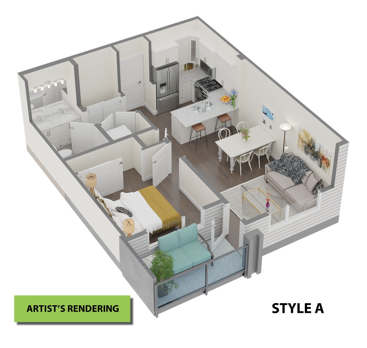 Style A Artist Rendering